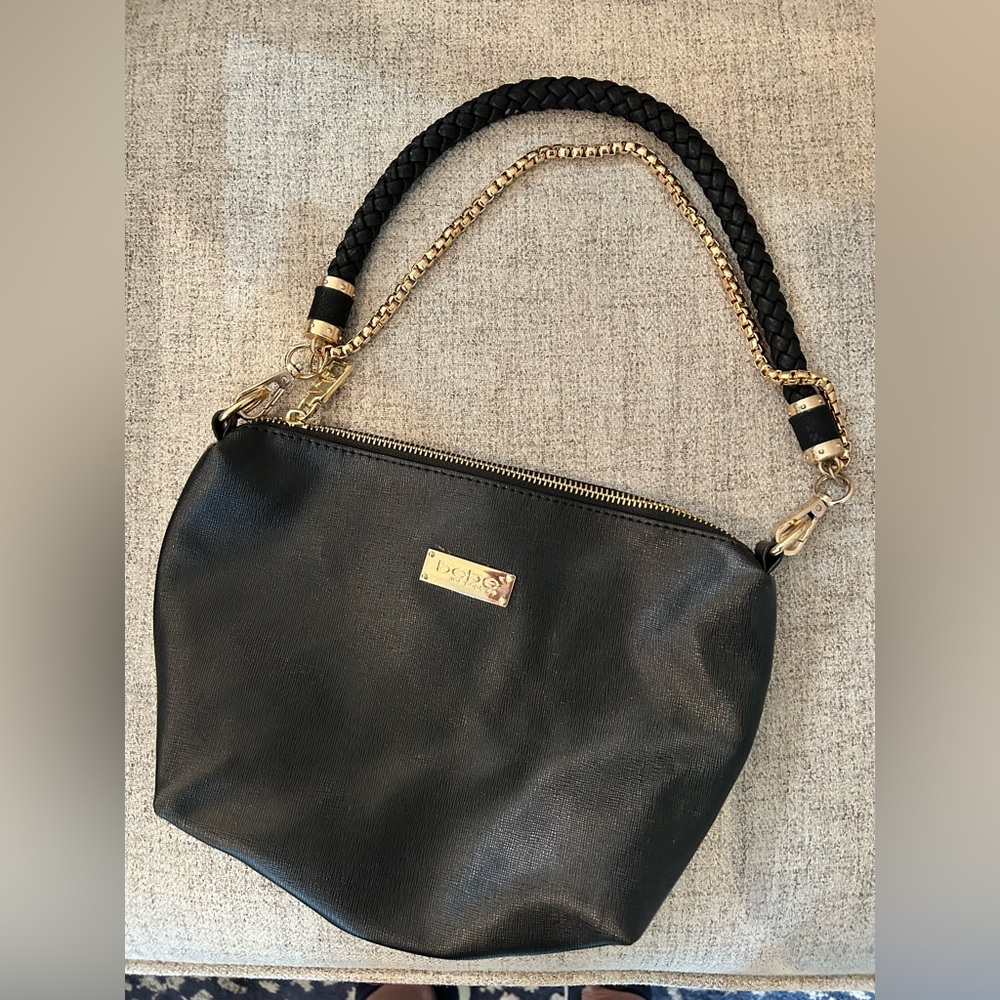 Bebe Purse - with chain and braided strap.  Excellent Condition